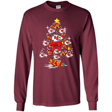 Load image into Gallery viewer, Kansas City Chiefs Christmas Tree