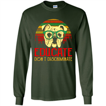 Load image into Gallery viewer, Bulldog Educate Don’t Discriminate Sunset Vintage