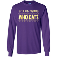 Load image into Gallery viewer, New Orleans Saints Knock Knock Who Dat # Zawin