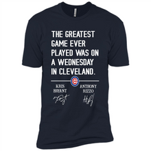 Load image into Gallery viewer, The greatest game ever played was on a wednesday in cleveland