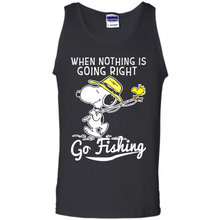 Load image into Gallery viewer, Snoopy When Nothing Is Going Right Go Fishing