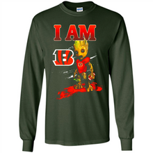 Load image into Gallery viewer, I Am Cincinnati Bengals Groot Football Lovers Nfl# Zawin
