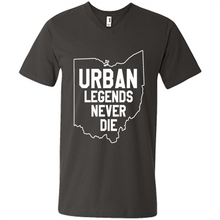 Load image into Gallery viewer, Urban Meyer Legends Never Die Football Fans Ohio Map