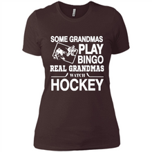 Load image into Gallery viewer, Some Grandmas Play Bingo Real Grandmas Watch Hockey