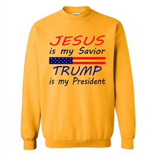 Load image into Gallery viewer, Jesus is my savior trump is my president