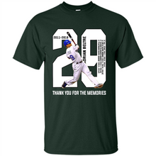 Load image into Gallery viewer, Thank You For The Memories 29 Adrian Beltre