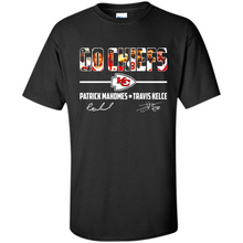 Load image into Gallery viewer, Go Chiefs Kansas City Patrick Mahomes Travis Kelce Signatures # Zawin store
