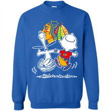 Load image into Gallery viewer, Charlie Brown &amp; Snoopy - Chicago Blackhawks# pukas-store