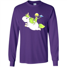 Load image into Gallery viewer, Alien riding unicorn# pukas-store