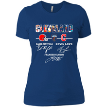 Load image into Gallery viewer, Cleveland Baker Mayfield Kevin Love Francisco Lindor Signature