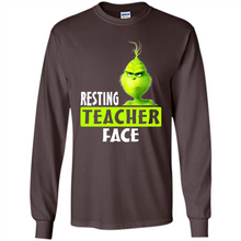 Load image into Gallery viewer, Grinch Resting Teacher Face