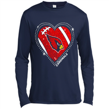 Load image into Gallery viewer, Arizona Cardinals Football Diamond Heart# pukas-store