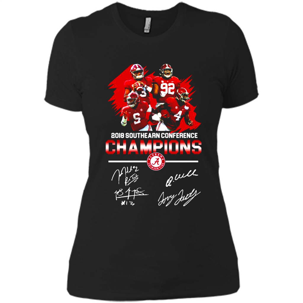 Alabama Crimson Tide 2018 Southeastern Conference Champions 4 Signature