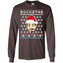 Load image into Gallery viewer, Post Malone rockstar Christmas sweater