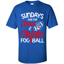 Load image into Gallery viewer, undays Are for Jesus and Kansas City Chiefs Football # Zawin