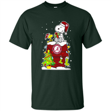 Load image into Gallery viewer, Alabama Crimson Tide Ugly Christmas Sweaters Snoopy Woodstock sweater