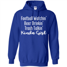 Load image into Gallery viewer, Football Watching Beer Drinking Trash Talking Girl# Zawin