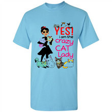 Load image into Gallery viewer, Yes I Am The Crazy Cat Lady Cat Lover