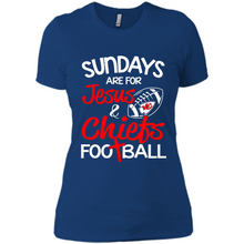 Load image into Gallery viewer, undays Are for Jesus and Kansas City Chiefs Football # Zawin