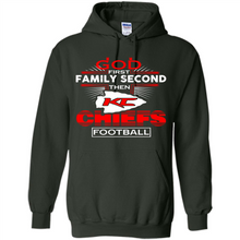 Load image into Gallery viewer, God First Family Second Then Kansas City Chiefs Football
