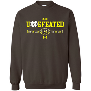 2018 NOTRE DAME FIGHTING IRISH UNDEFEATED REGULAR 12-0 SEASON