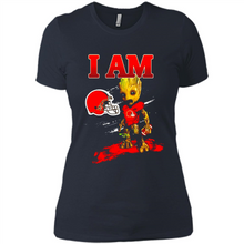 Load image into Gallery viewer, I Am Cleveland Browns Groot Football Lovers Nfl# Zawin