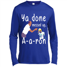 Load image into Gallery viewer, Ya Done Mesed Up Aaron Rodgers Green Bay Packers # Zawin