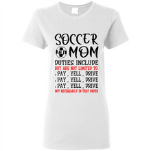 Load image into Gallery viewer, Soccer Mom Funny Soccer Lover