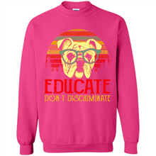 Load image into Gallery viewer, Bulldog Educate Don’t Discriminate Sunset Vintage