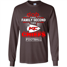 Load image into Gallery viewer, God First Family Second Then Kansas City Chiefs Football