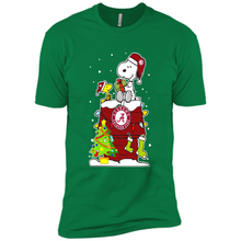 Load image into Gallery viewer, Alabama Crimson Tide Ugly Christmas Sweaters Snoopy Woodstock sweater
