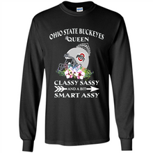 Load image into Gallery viewer, Ohio State Buckeyes Queen Classy Sassy and A Bit Smart Assy