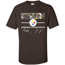 Load image into Gallery viewer, Pittsburgh Steelers Antonio Brown Juju Smith Signatures Football Fans