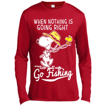 Load image into Gallery viewer, Snoopy When Nothing Is Going Right Go Fishing