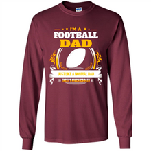 Load image into Gallery viewer, Funny Football Dad Tshirt Christmas Gift for Dad# Zawin
