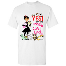 Load image into Gallery viewer, Yes I Am The Crazy Cat Lady Cat Lover