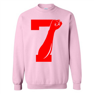 7 Fist Up Colin Kaepernick white