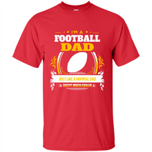 Load image into Gallery viewer, Funny Football Dad Tshirt Christmas Gift for Dad# Zawin