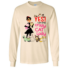 Load image into Gallery viewer, Yes I Am The Crazy Cat Lady Cat Lover