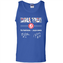 Load image into Gallery viewer, Roll Tide Alabama Crimson Tua Tagovailoa Jalen Hurts Signatures Shirt Roll Tide Alabama Crimson Tua Tagovailoa Jalen Hurts Signatures