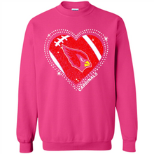 Load image into Gallery viewer, Arizona Cardinals Football Diamond Heart# pukas-store