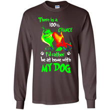Load image into Gallery viewer, Grinch There Is A 100% Chance I's Rather Be At Home With My Dog