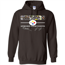 Load image into Gallery viewer, Pittsburgh Steelers Antonio Brown Juju Smith Signatures Football Fans