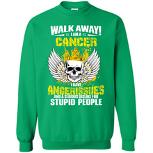 Load image into Gallery viewer, Walk Away I Am A Cancer Vintage Skull