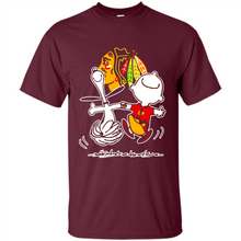 Load image into Gallery viewer, Charlie Brown &amp; Snoopy - Chicago Blackhawks# pukas-store