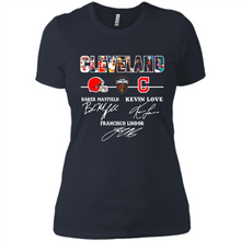Load image into Gallery viewer, Cleveland Baker Mayfield Kevin Love Francisco Lindor Signature