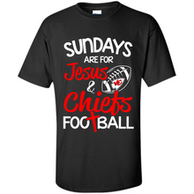 Load image into Gallery viewer, undays Are for Jesus and Kansas City Chiefs Football # Zawin