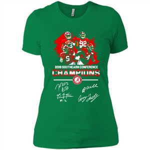 Alabama Crimson Tide 2018 Southeastern Conference Champions 4 Signature