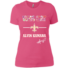 Load image into Gallery viewer, Who Dat Alvin Kamara Signature # Zawin