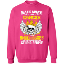 Load image into Gallery viewer, Walk Away I Am A Cancer Vintage Skull